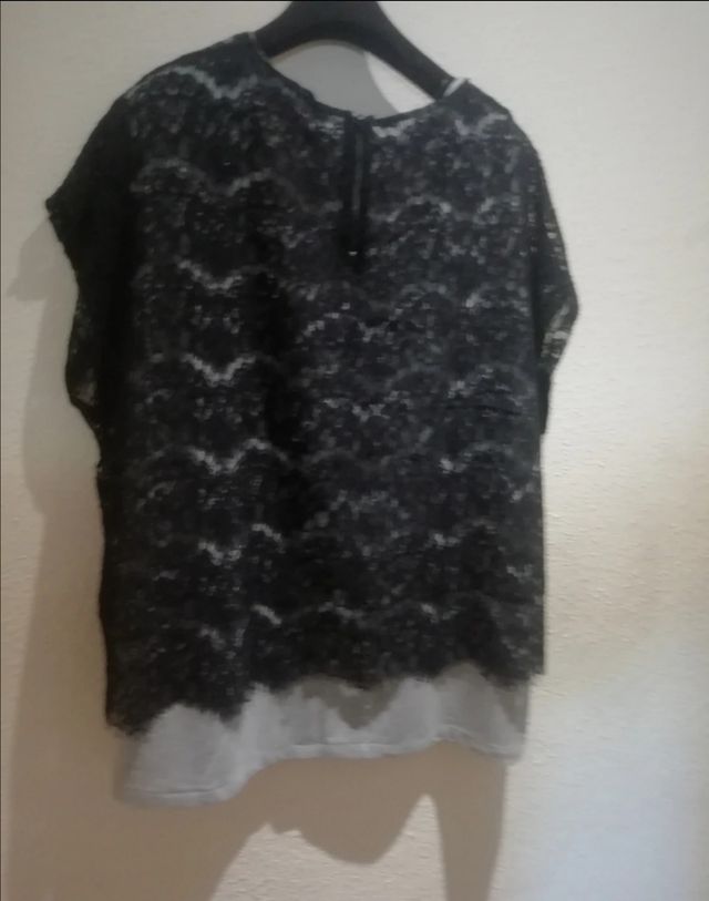 camiseta efecto doble 