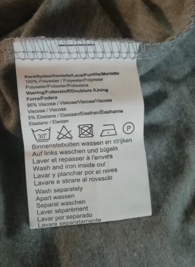 camiseta efecto doble 