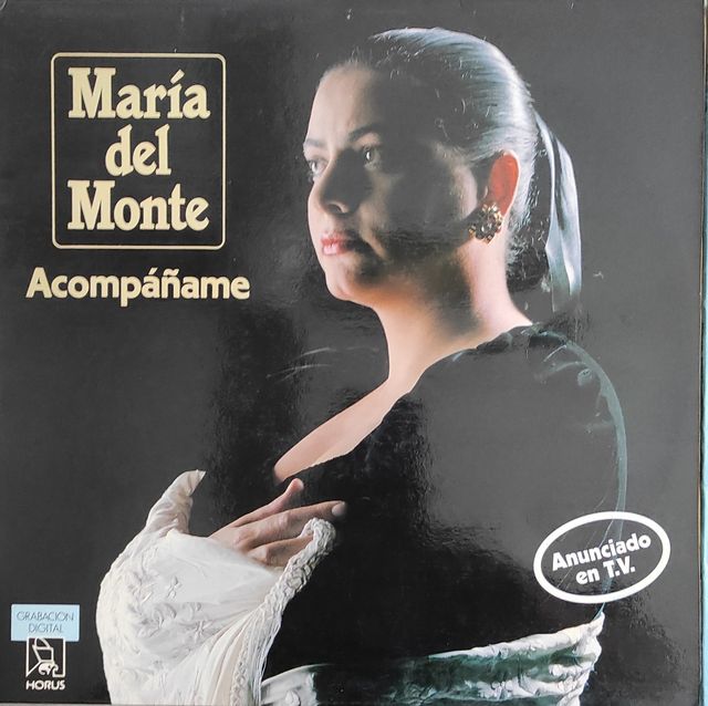 Lote de 3 LPs.de María del Monte
