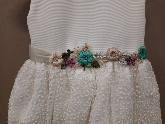 Vestido ceremonia o arras niña.