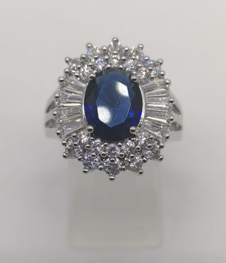 Anillo zafiro