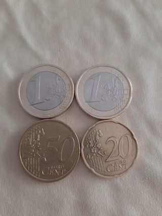 monedas de euro