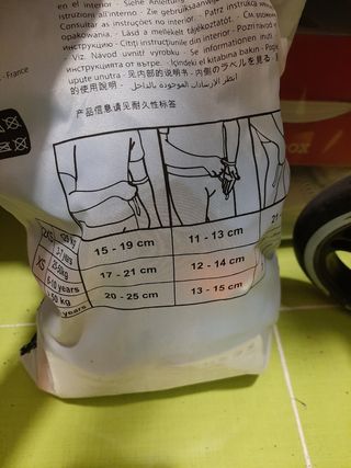 protecciones coderas, rodilleras y muñequeras.