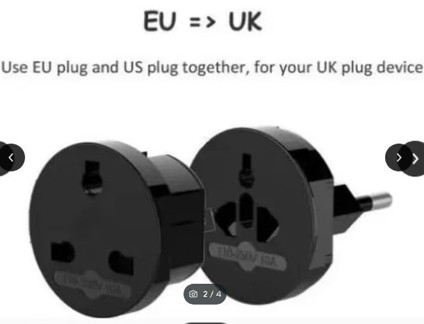 Adaptador de viaje internacional Universal adaptad