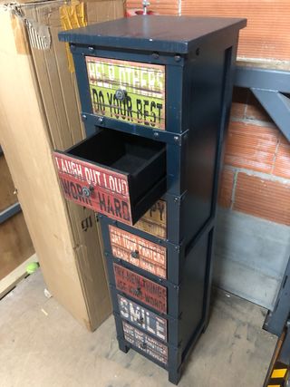 Mueble 7 cajones vintage , precioso