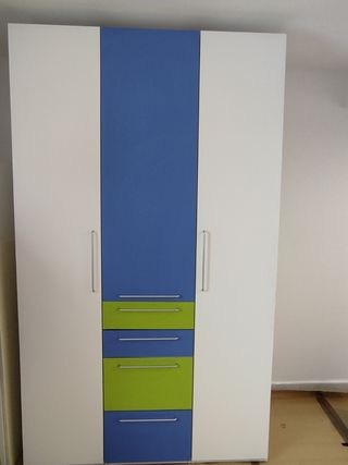 Dormitorio juvenil con colchón de 90