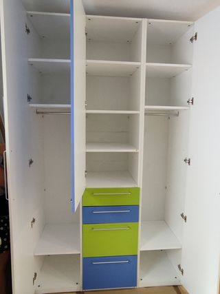 Dormitorio juvenil con colchón de 90