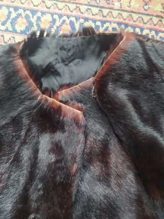 Capa de piel Vintage