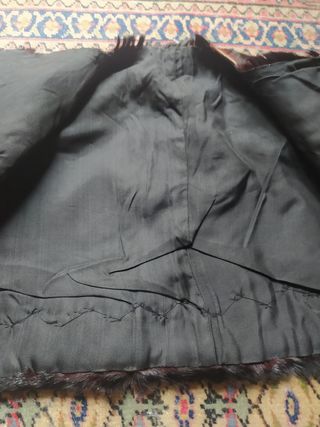 Capa de piel Vintage