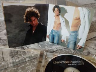 CD: David Bisbal " Corazón Latino " autógrafo