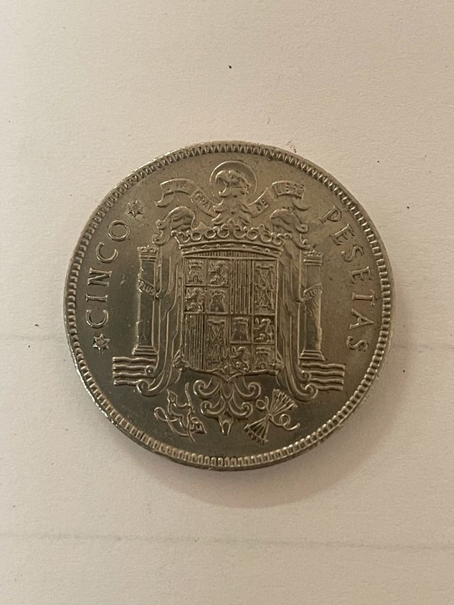 MONEDA DE 5 PESETAS 1949