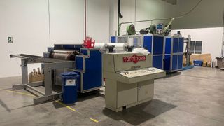 Maquina de fabricación de burbuja