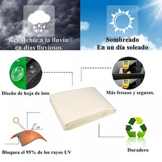 Toldo Vela 2m x 3m