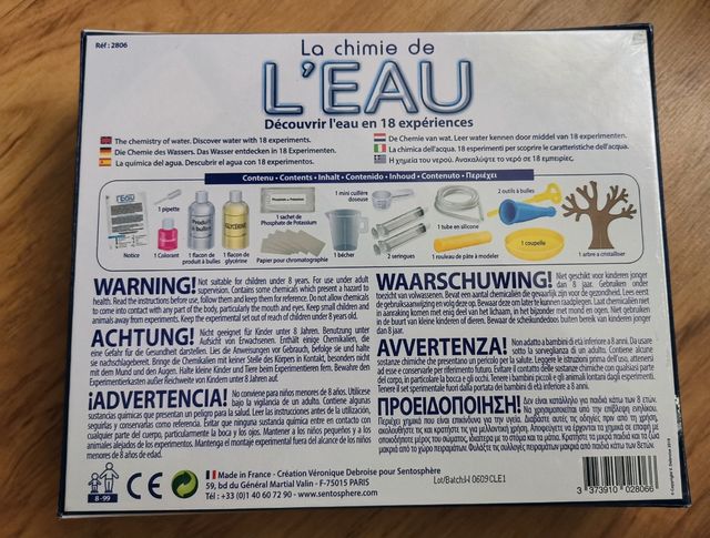 La Química del Agua.