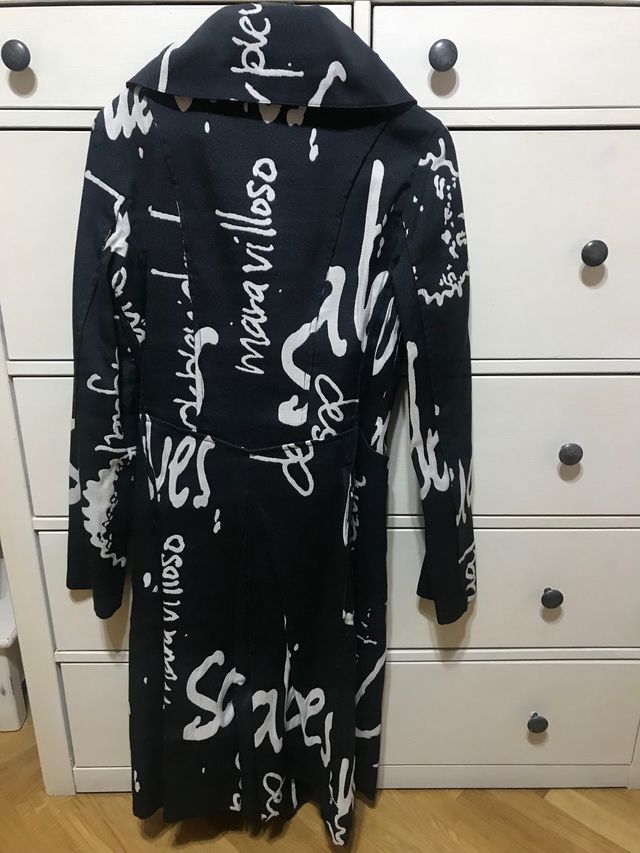 Abrigo fino desigual