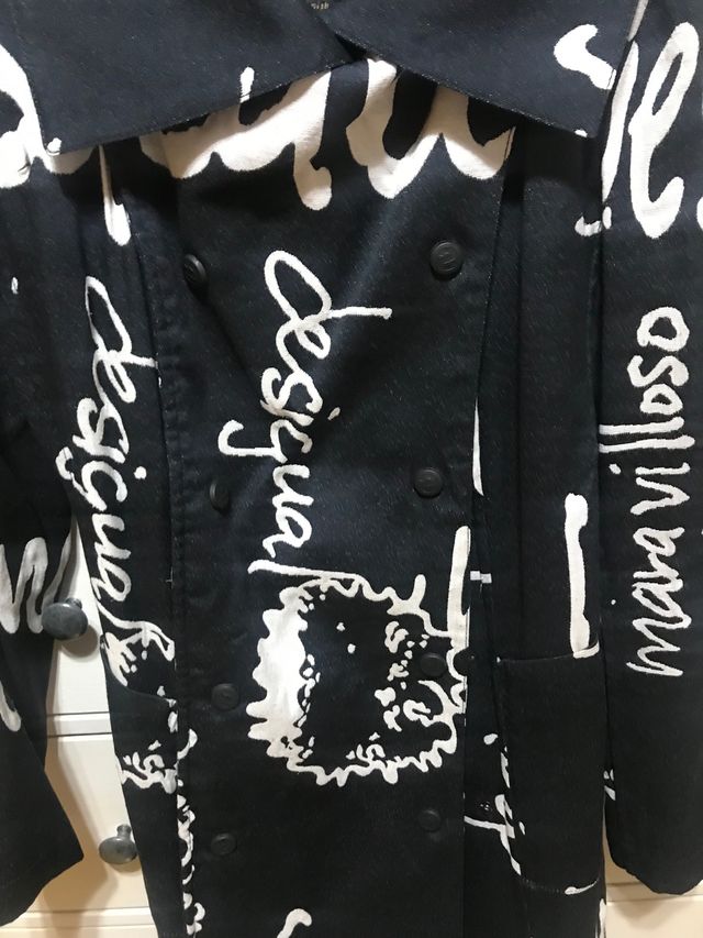 Abrigo fino desigual