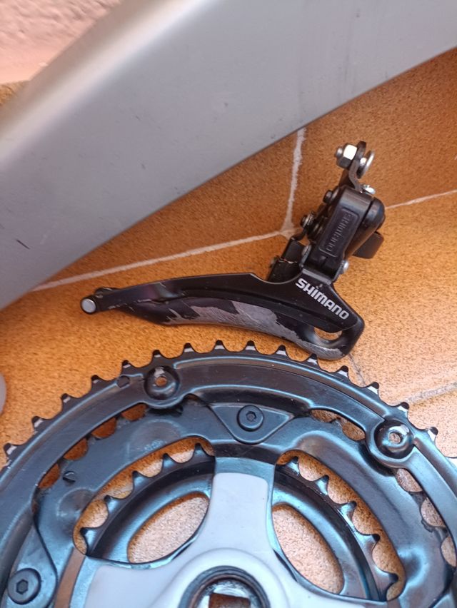 cambió bicicleta y piezas