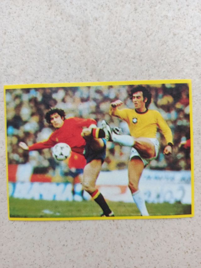 Cromo fútbol en acción Danone 82 casi regalo