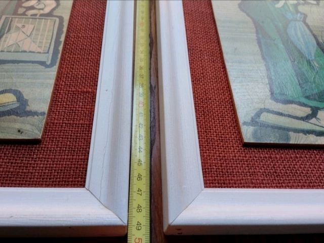 * Lote 3 cuadros vintage payasos de  Bentges