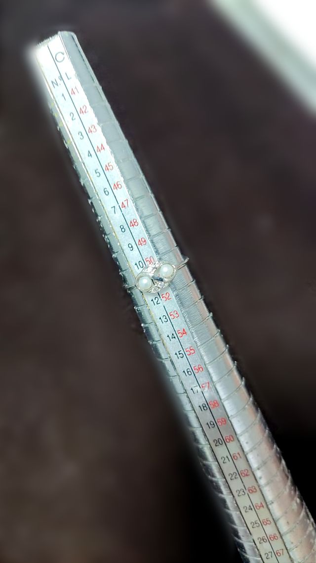 Conjunto de plata pendientes y anillo