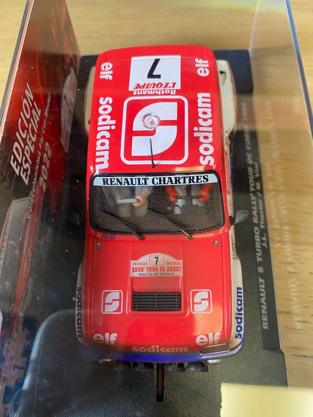 Slot Renault 5 sodicam sucio fly scalextric