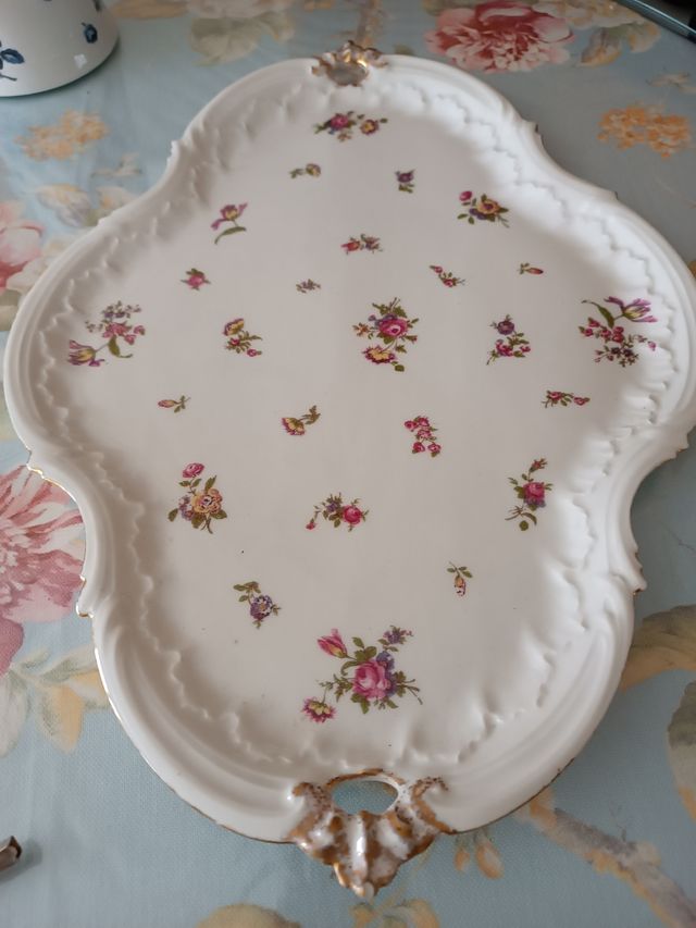 bandeja de porcelana