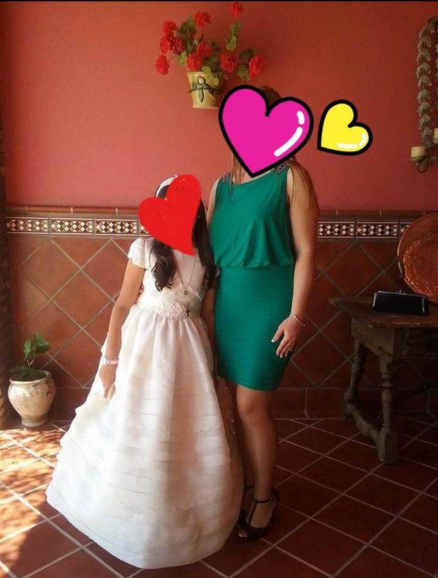 Vestido cóctel largo midi marca Scarlett