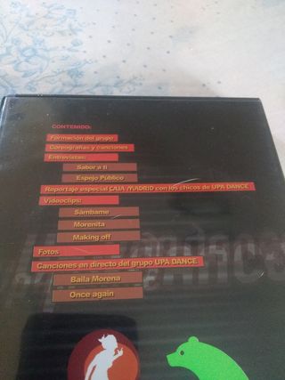 UPA DANCE  DVD y CD.