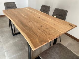 MESA TABLERO DE MADERA ACACIA