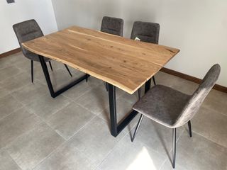 MESA COMEDOR MADERA MACIZA ACACIA