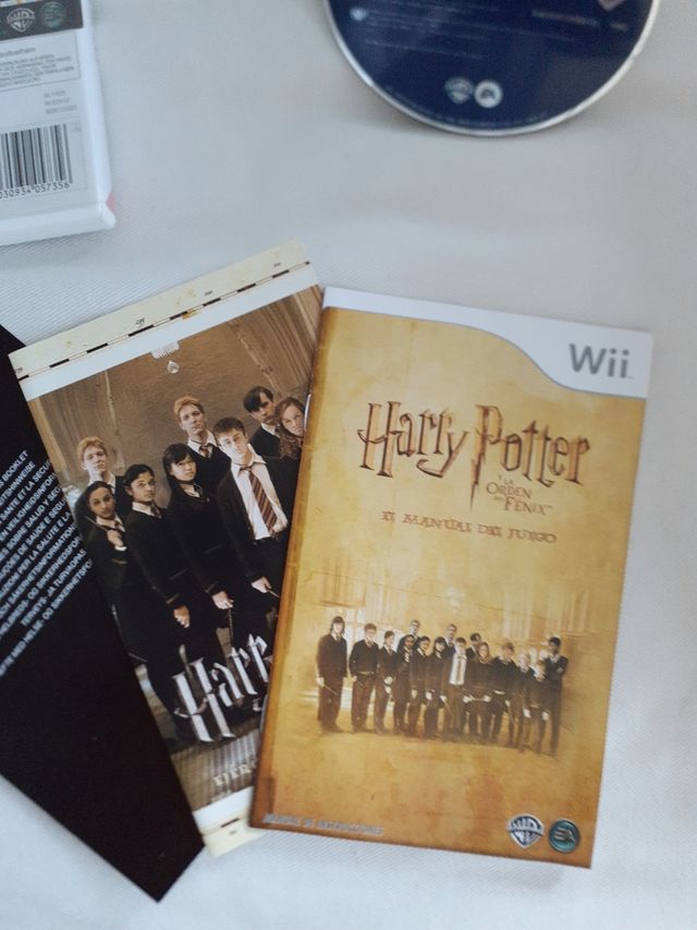Juego Wii harry Potter y la orden del fenix