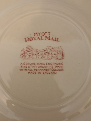 6 Platos porcelana Inglesa Myott