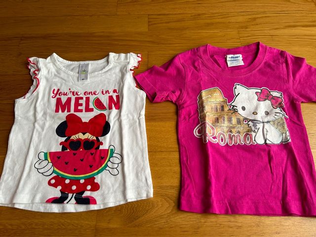 Lote 6 camisetas 9-12m