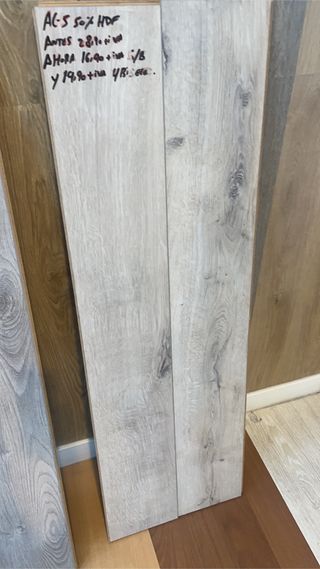 Liquidación de tarima y suelos laminados 