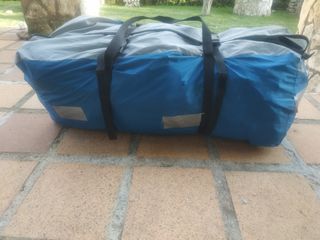 Tienda de campaña tres habitaciones