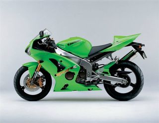CARENADO PINTADO KAWASAKI ZX6R 2003-2004 VERDE