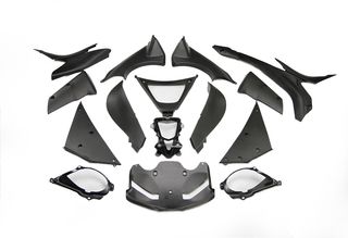 CARENADO PINTADO KAWASAKI ZX6R NARANJA 2007-08