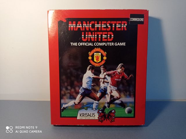 Commodore Manchester United Jogo (Caixa) Krisalis