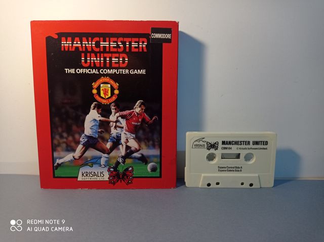 Juego Commodore Manchester United ( Caja )Krisalis