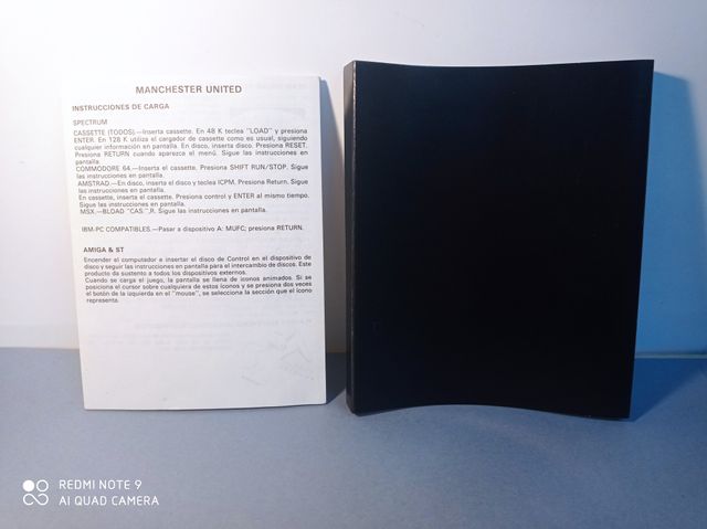 Commodore Manchester United Jogo (Caixa) Krisalis