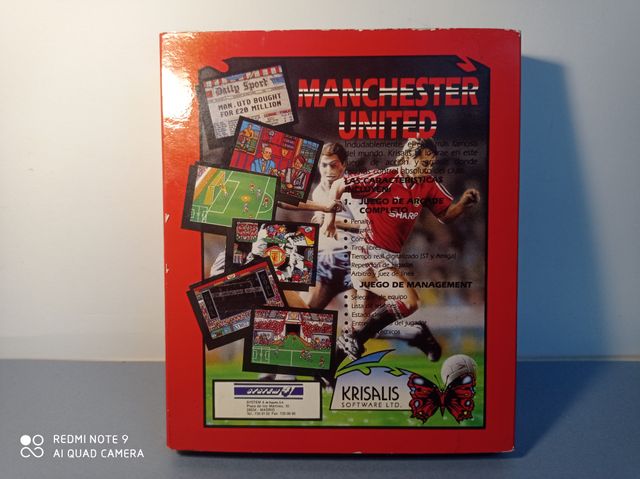 Commodore Manchester United Jogo (Caixa) Krisalis