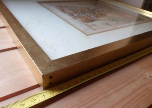 Cuadro con obra de Françoise Deberdt años 60