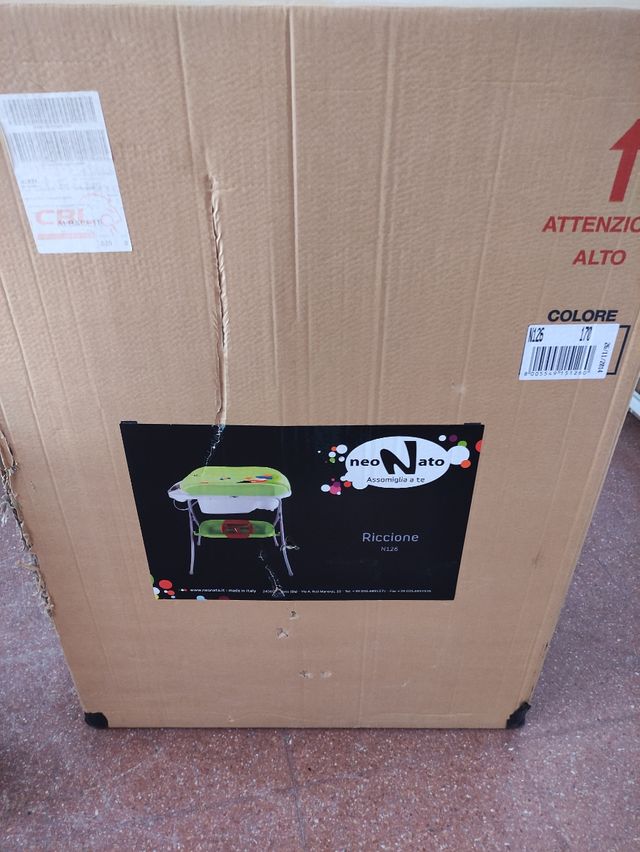 Bañera cambiador bebé