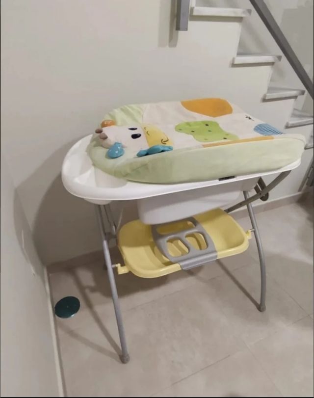 Bañera cambiador bebé