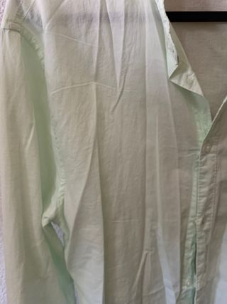 Camisa verde Clarita de verano