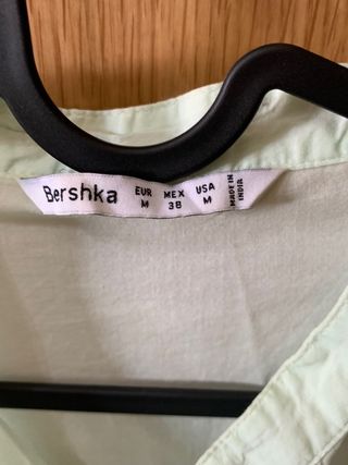 Camisa verde Clarita de verano