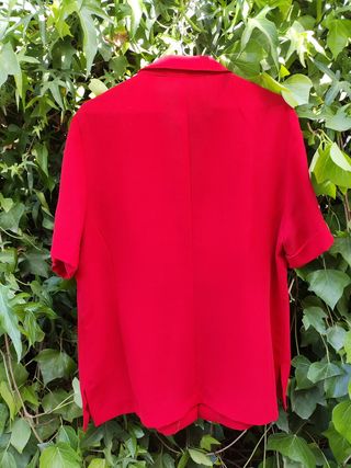 Camisa mujer color rojo