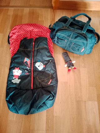 Saco de invierno para carro + bolso carro Tuc Tuc