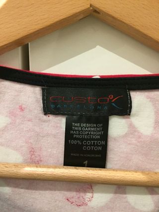 Camiseta CUSTO BARCELONA chica Nuevo