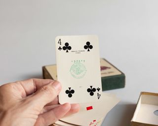 Naipes edición especial 1958